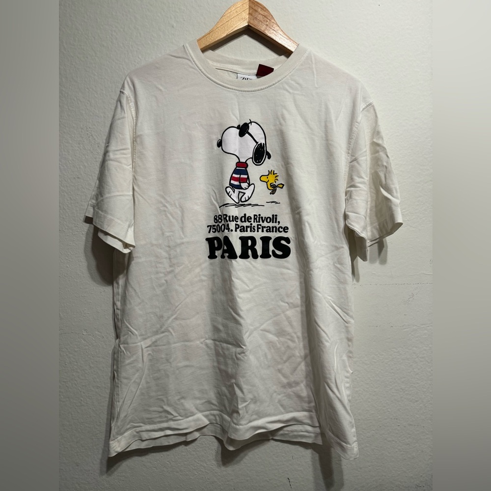 Zara X Snoopy Paris Size L
